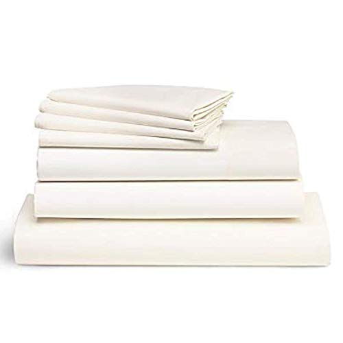 Brooklinen Bed Linen Set, Luxe Sheets Set + Duvet Cover, Cream 7