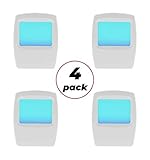 AmerTac Forever-Glo LED NiteLite 71282, Cool Blue, 4 Count