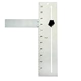 Adjustable Cake Scraper Baking Crisp Corners Cakes Comb Metal Cake Edge Smoother Made Of Stainless Steel DIY Baking Tool