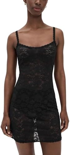 adella slip black lace dress Free People FP One Adella Slip Mini Dress Crochet Lace Tiered Small S Black NWT