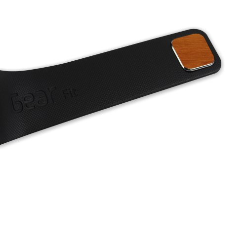 Skinomi Light Wood Full Body Skin Compatible with Samsung Gear Fit (Full Coverage) TechSkin with Anti-Bubble Clear Film Screen Protector - Thumbnail 4