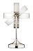 Conair Reflections Double-Sided Fluorescent Lighted Vanity Makeup Mirror, 1x/10x magnification, Satin Nickel
