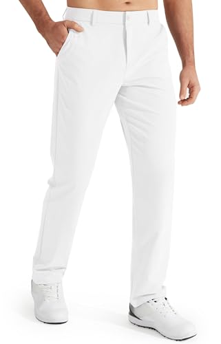 Libin Mens Golf Pants Stretch Work Dress Pants 30