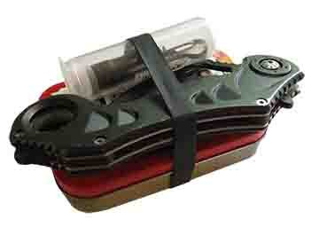 Rescue Essentials Rocket Bands - EPDM Black Rubber Bands - 10 Pack Variety - //coolthings.us