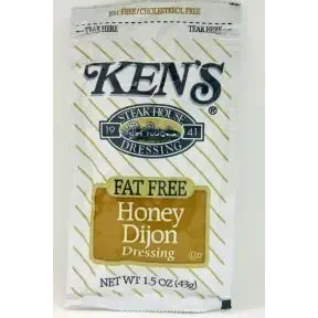 Kens Fat Free Honey Dijon Mustard (Case of 60)