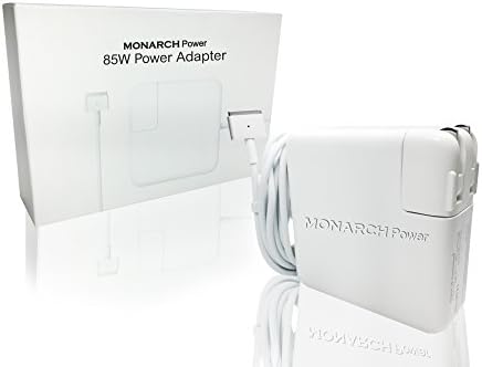 Monarch Power Replacement Charger for Macbook Pro Retina and Macbook Air Power Adapter Magnetic T-Tip 11-inch | 13-inch | 15-inch (Late 2012 Models to Current)