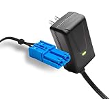 QUK PWR 12 Volt Battery Charger for Kid Trax Dodge Ram 3500 Beetle Mini Rideammales Scout Disney Mickey Minnie Mouse Coupe, 12V Charger Compatible with Child Ride On Car Grid Connector