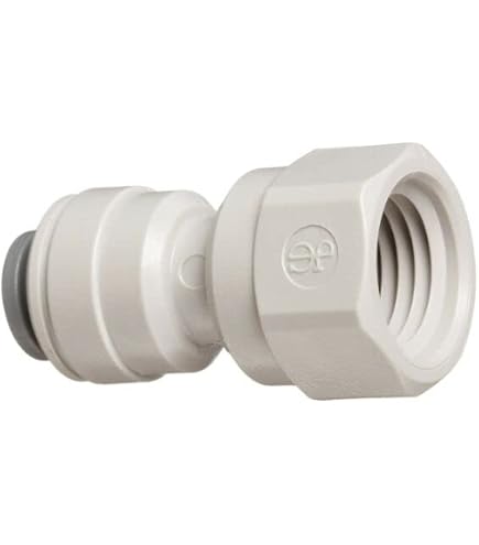 PureSec 1/4-Inch Stem Elbow Quick Connect Fittings - 90 Degree Push-to-Connect Elbows For RO/DI Systems (10-Pack) - View #11