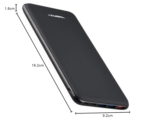 MOFIT PD3.0 Banco de Energía Portátil 26800mAh 22.5W, Cargador Rápido USB-C, Batería Externa Delgada con Funda - Compatible con iPhone 16/15/14, Samsung Galaxy, Motorola, Xiaomi, iPad (Regalo Ideal)