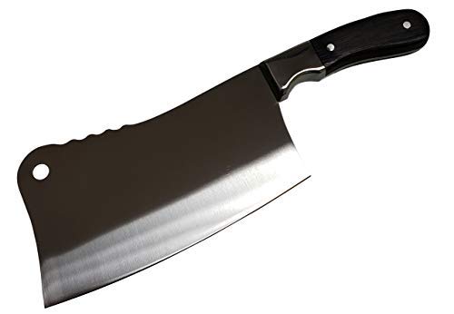 Sato Forged Heavy-Duty Meat Cleaver Chopping Butcher Knife (Bone Chopper), 8" 1.6 lbs