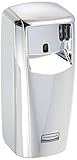 Rubbermaid Commercial Products 1793539 Standard Odor-Control Aerosol Dispenser with LED Display, Chrome