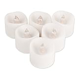 LED candle for romantic marriage propose or home decoration,flameless safe candle for festivals Pack of 12