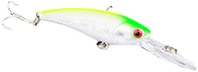 Xturfuo Freshwater Fishing Lures Kit Fishing Tackle Box with Tackle Included Lures Fishing Saltwater Bait Grasshopper Lures for Bass Trout Bass Salmon
