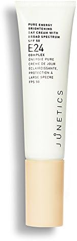 Junetics Pure Energy Brightening Day Cream with Broad Spectrum SPF 50, 1 Ounce