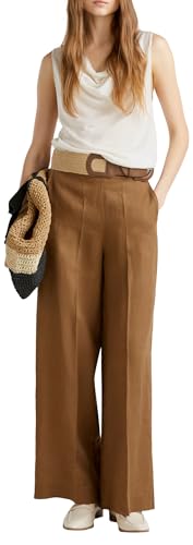 United Colors of Benetton Damenpullover mit Weste, Weiß, XS