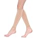 Accessories888 Women's Men's Medical Compression Stockings 15-20mmhg,Open Toe Toeless Compression Socks Calf Compression Sleeve Footless Socks for Swelling,Varicose,Veins,Edema,Baseball Nude