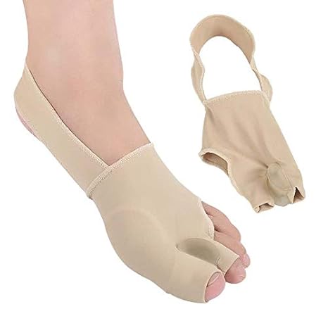 LJXiioo Bunion Corrector, Reliefsocken von Joint Schneider - Ärmel für Hallux Valgus - Überlappende Zehen 5 Paar
