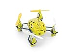 HUBSAN H111 Nano Q4 4-Channel 6 Axis Gyro Mini RC Quadcopter with 2.4Ghz Radio System Mode 2 RTF- Carton Case yellow