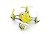 HUBSAN H111 Nano Q4 4-Channel 6 Axis Gyro Mini RC Quadcopter with 2.4Ghz Radio System Mode 2 RTF- Carton Case Yellow