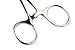 SE 3.5-Inch Stainless Steel Straight Forceps - Self-Locking, Serrated Tip for Precision Grip and Clamping - Perfect for Crafting, Fishing Tasks, Jewelry Making, and More! - 635FS