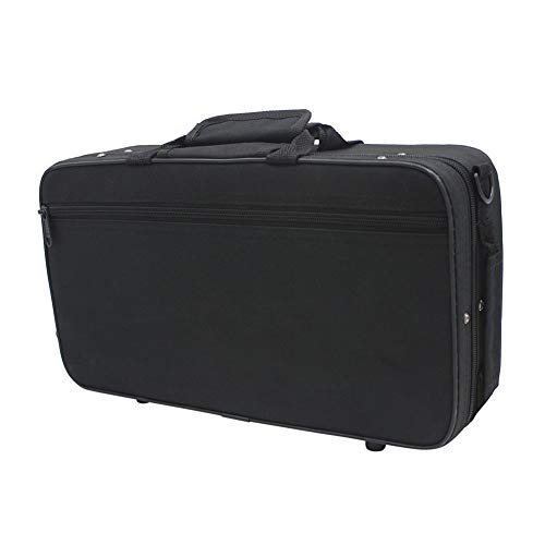 EDTara Clarinet Case Gig Bag Water-resistant Oxford Cloth Box for Clarinet with Adjustable Single Shoulder Strap Pocket Foam Cotton Padded - Thumbnail 2