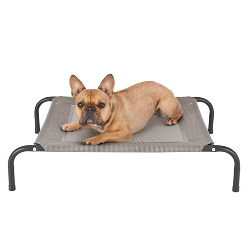 FurHaven Elevated Pet Cots - Cooling & Breathable Nylon Mesh Hammock for Small…