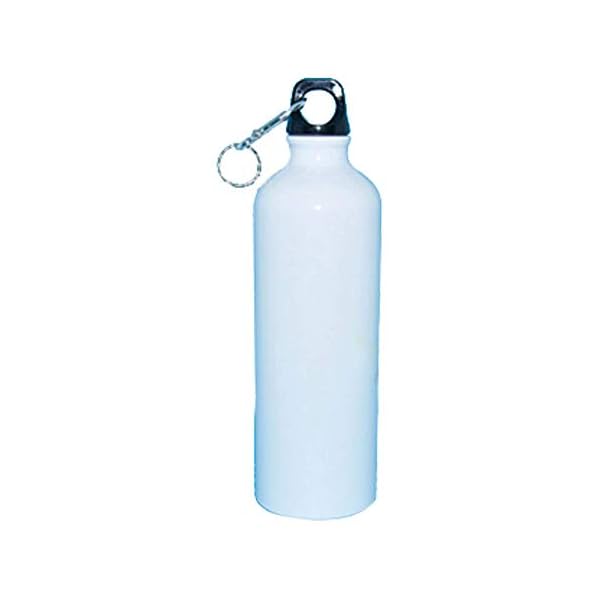 HE US Stock 60pcs 750ml White Blank Sublimation Aluminum Sports