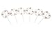 Bilipala 24Pcs Nautical Theme Cupcake Toppers Food Fruit Picks for Decoration