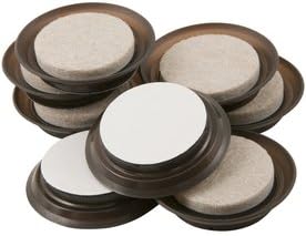 Waxman Consumer Group 4775395N Fuzz-Free Self-Stick Felt Sliders 8 Count44; 1.5 in.