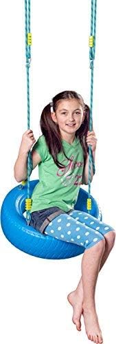 Woodyland 102191861 Tire Swing-Blue, Multicolor