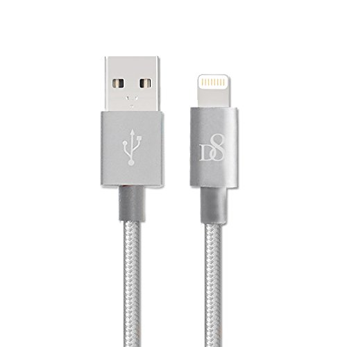 D8 Aluminum USB MFI Lightning Data&Sync Charge Cable for iPhone 6s/6 plus/6/5s/SE/5C/5/iPad 4/ mini/ Air/ iPod touch 5