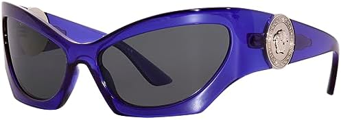 Brand new women purple Versace shades. Model 4438-B NEW VERSACE MOD 4438-B 5384/7N PURPLE BLACK GOLD AUTHENTIC  main image 4
