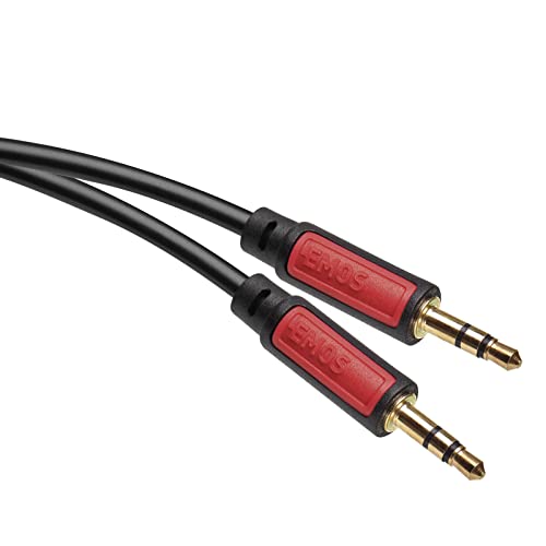 EMOS Câble Jack stéréo Jack 3,5 mm vers Jack (2 x mâle) 3 m... en promo sur Amazon
