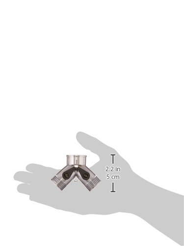 MINTCRAFT GC5013L Metal Y Hose Connection with Shut Off