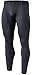 TSLA Men's Athletic Compression Pants, Thermal Wintergear Running Tights, Sports Leggings, Thermal Grey, Medium
