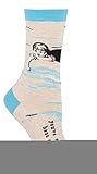 Blue Q Women's Novelty Ankle Socks - (Womens Size 5-10) with Sock Ring