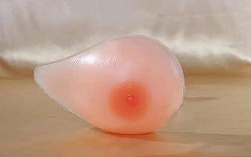 Bra Inserts Silicone Triangle Push-up Breast Pads Size B 300g/pcs,with Pink Protective Bag (left side)