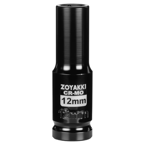 ZOYAKKI 12mm Deep 6-Point Impact Socket