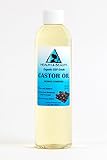 Castor Oil Organic USP Grade Cold Pressed Hexane Free Premium Pure 8 oz