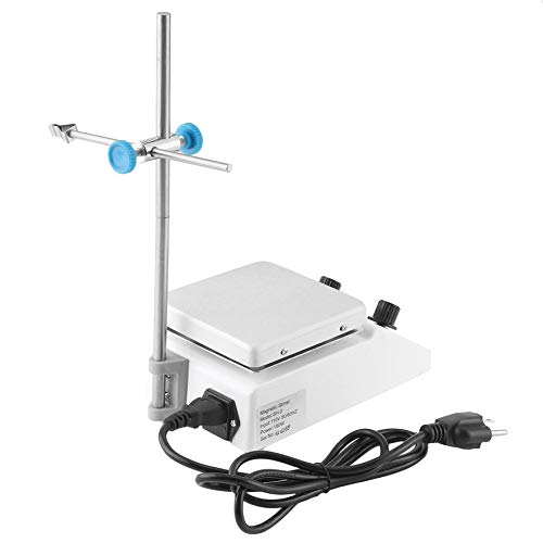 Belovedkai Magnetic Stirrer, Heating Hot Plate Magnetic Mixer Dual Controls 1000ML Lab Laboratory Equipment - Thumbnail 6