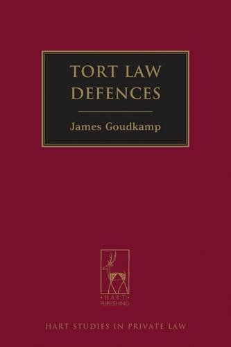 Tort Law Defences (Hart Studies in Private Law)