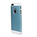 iPhone SE/5S/5 Case: Amplim Slim Fit Luxury Blue Color Hard Aluminum Metal + White Plastic + Soft Silicone Rubber 3-Layer iPhone SE/iPhone 5S/iPhone 5 Protector