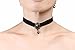 BodyJ4You Royal Pendant Brooch Choker Necklace on Black Velvet 2 Pack