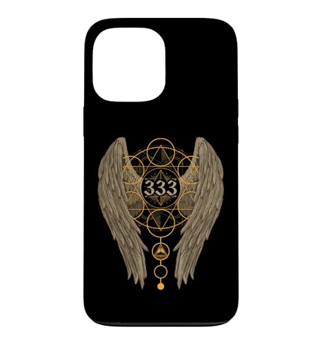 Angel Number Sacred Healing Geometry Metatron Lightworker Case for iPhone 13 Pr…