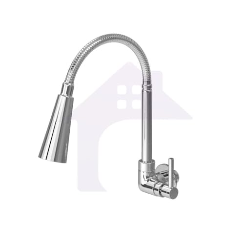Torneira De Parede Cozinha Flex Cone Gourmet Inox