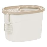 IRIS USA Top Entry Cat Litter Box with Cat Litter Scoop TECL-20