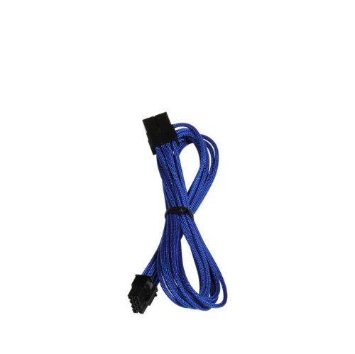 BitFenix Alchemy Multisleeve 45cm 8-Pin EPS Extension Cable - Blue Sleeve/Black Connector (BFA-MSC-8EPS45BK-RP)