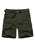 Women’s Outdoor Hiking Shorts, Lightweight Quick Dry Casual Hiking Cargo Shorts with Multi Pockets