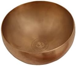 Tibetan Tones Meditation Singing Bowl Set 9.25" Meditation Bowl, Wooden Striker, and Cotton String Bag Promotes Harmony and Internal Balance