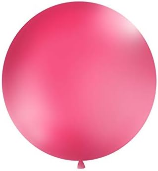 PartyConcept GIANT 36" (Up to 1 Metre) Latex Balloon, Jumbo Balloon, Wedding Balloons (Matt Fuchsia)